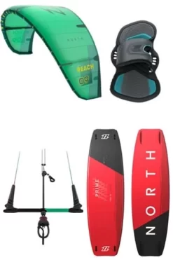 NORTH Reach + Prime 2023 Kitesurf Set -Surf Equipment Store north reach prime 2023 kitesurf set 290735
