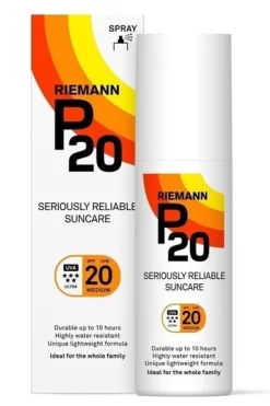 P20 Zonnebrand SPF20 Spray 100ml